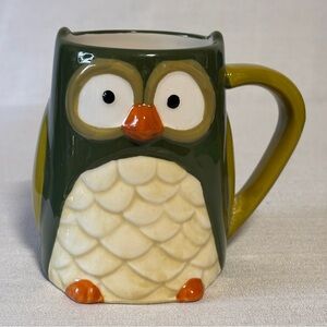 Holiday Home Owl Mug Cup Bird lover gift